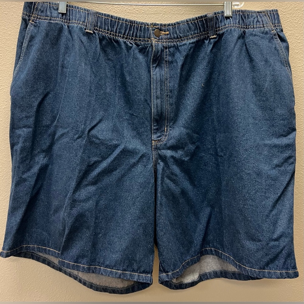 Harbor Bay Men’s HB New With Tags Size 3XL  Loose Fit Denim Shorts - Midnight